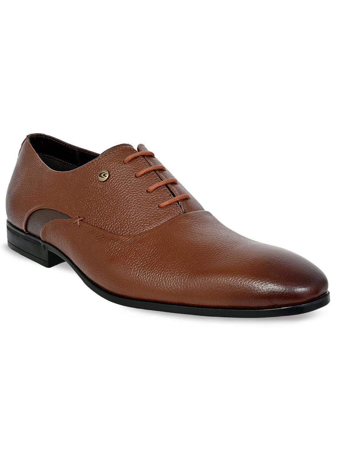 FENTACIA Men Brown Oxford deviled Formal