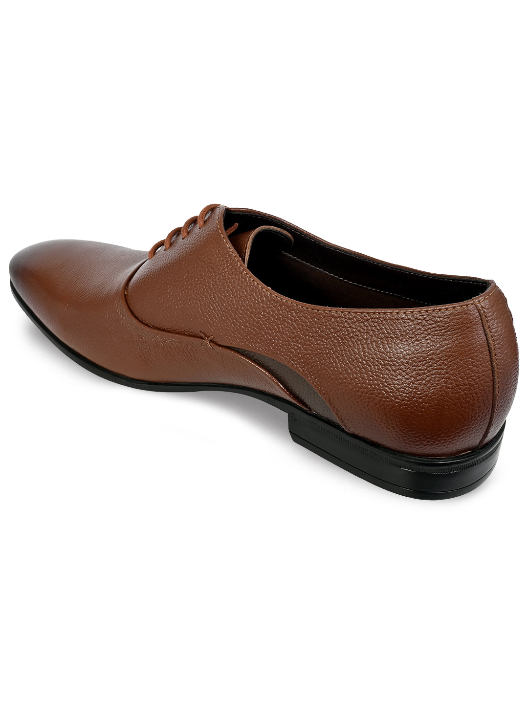 Allen Cooper Men's Genuine Leather Comfortable Formal Shoes with Memory Foam