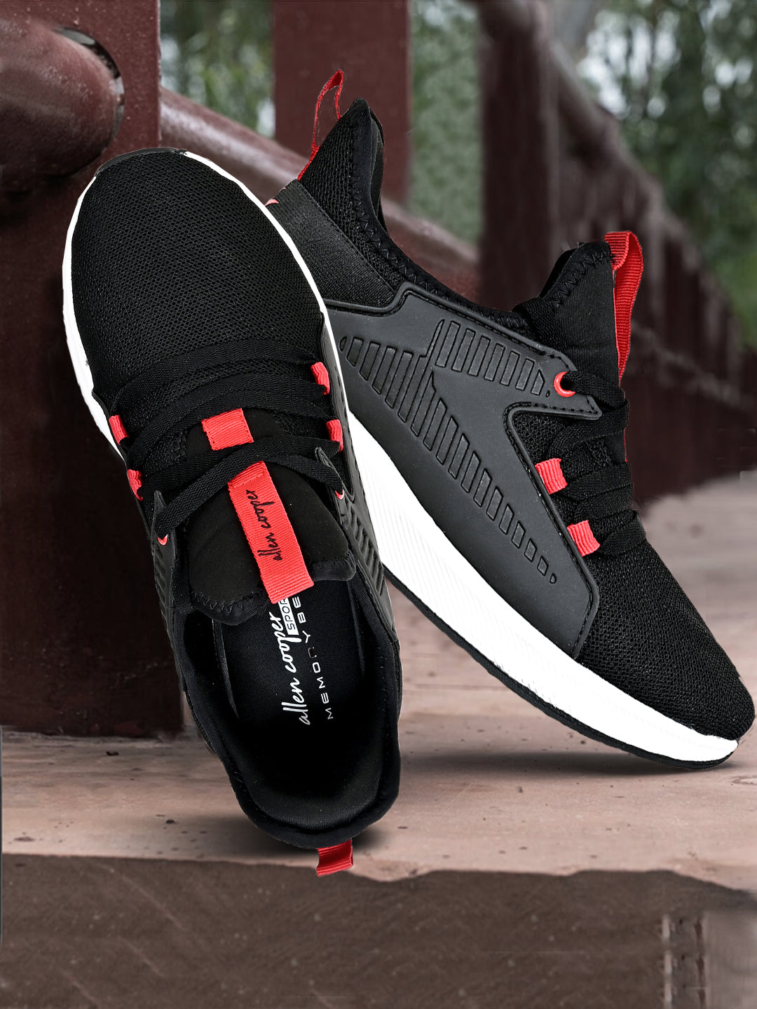 Allen Cooper Men's Walking,Running Sports Shoes for Men With memory Foam