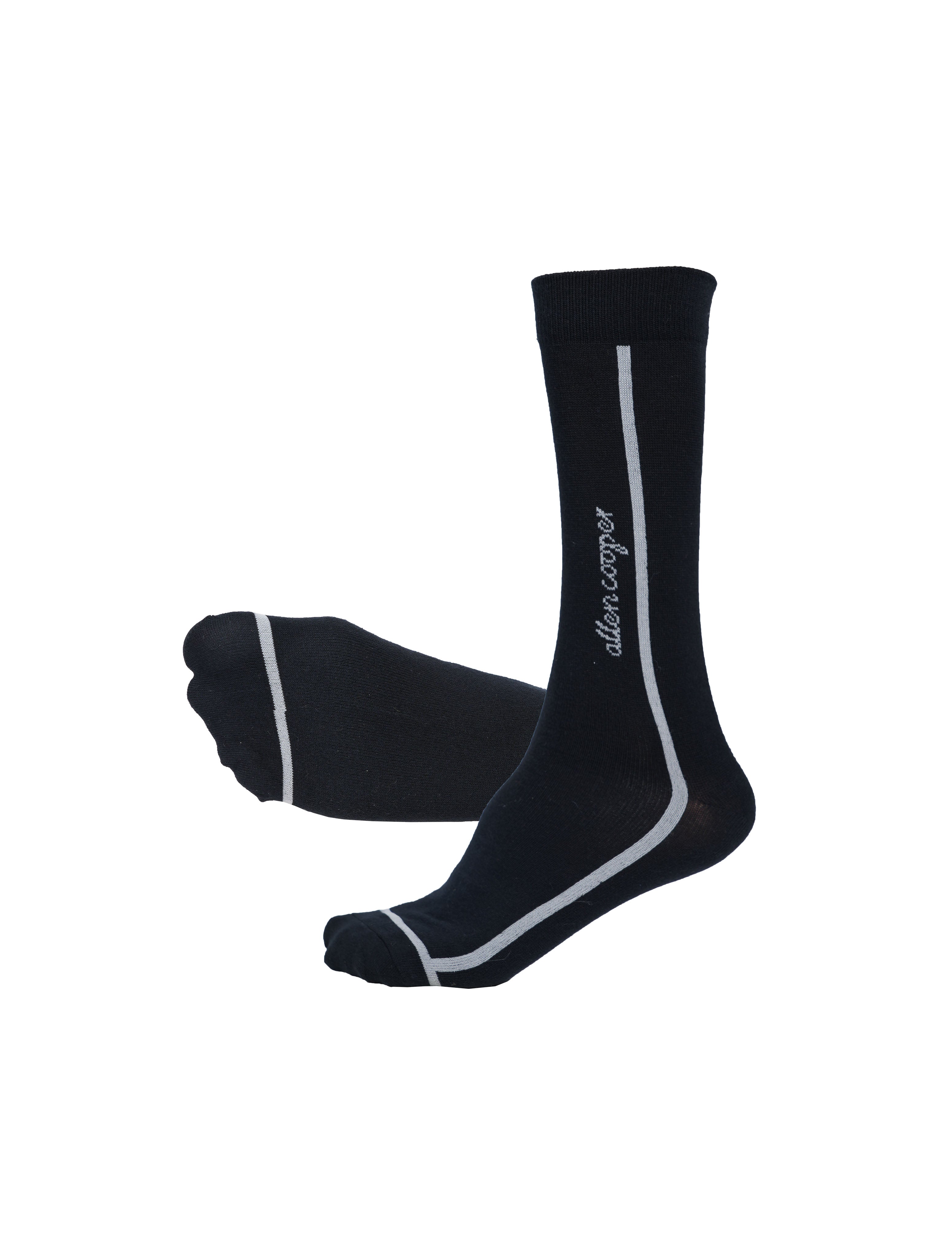 Allen Cooper Men Self Design Mid-Calf/Crew (Pack of 3)