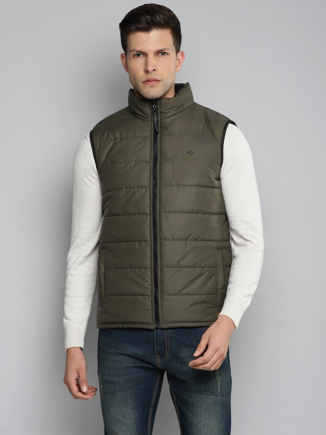 Allen Cooper Pure cotton Reversible Jackets for Men