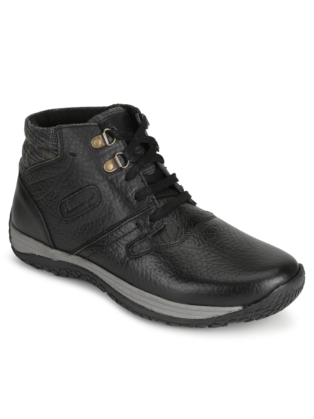 Allen Cooper Men's Genuine Leather Comfortable Casual Shoes With Memory Foam