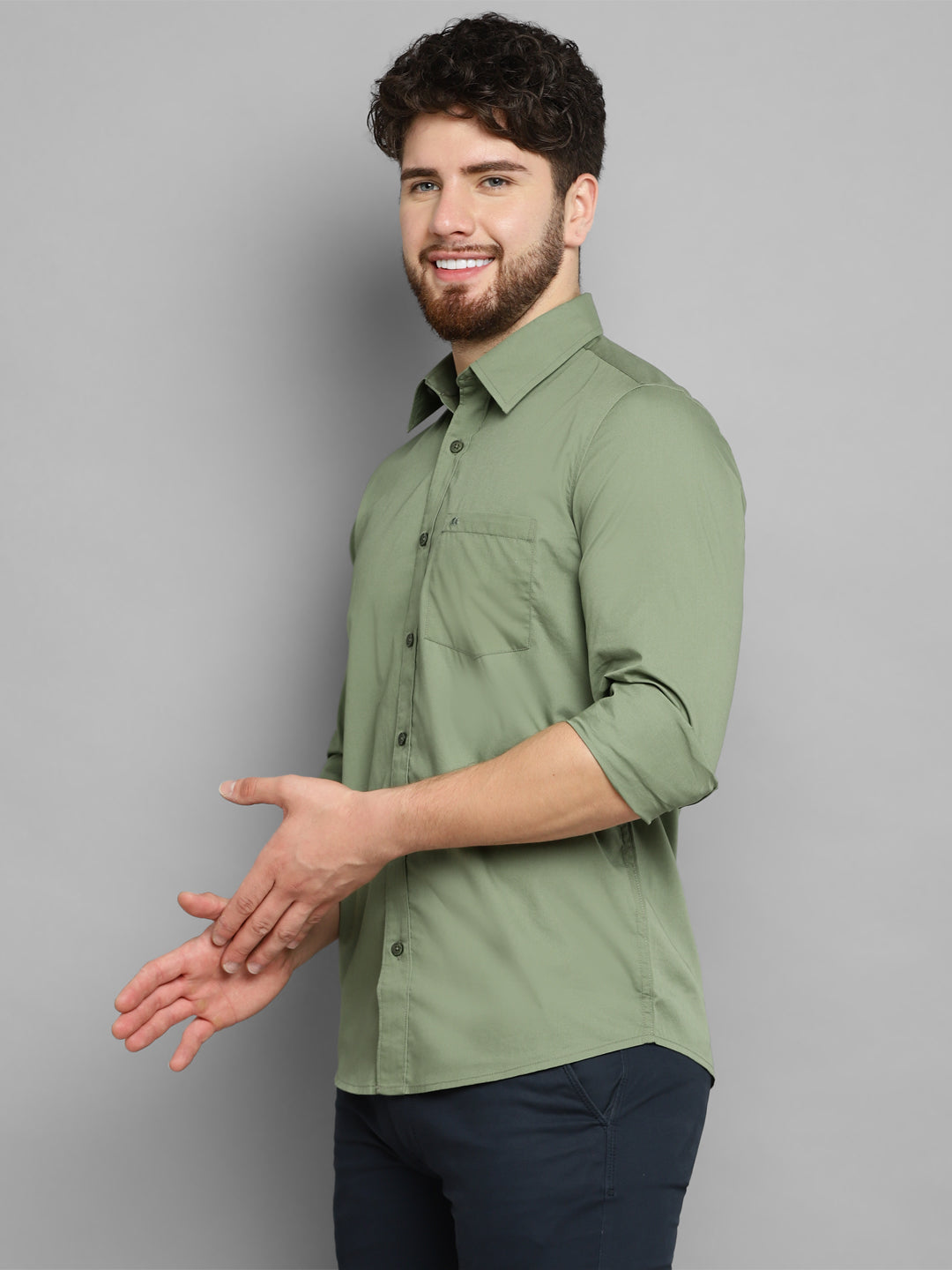 Allen Cooper Pure Cotton Shirts For men