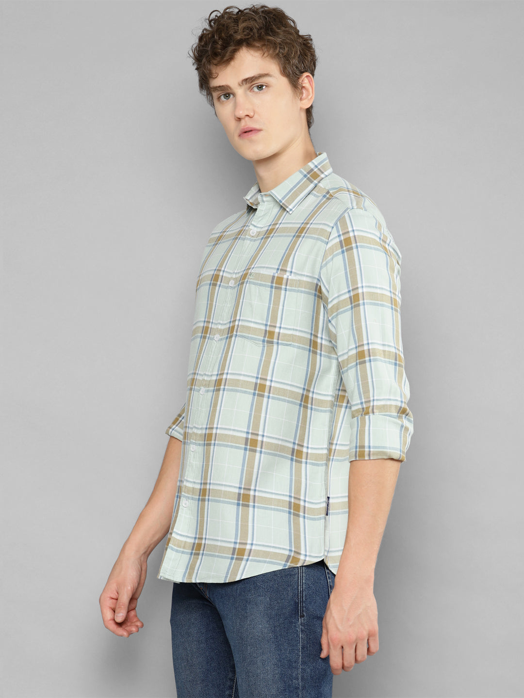 Allen Cooper Pure Cotton Shirts For men