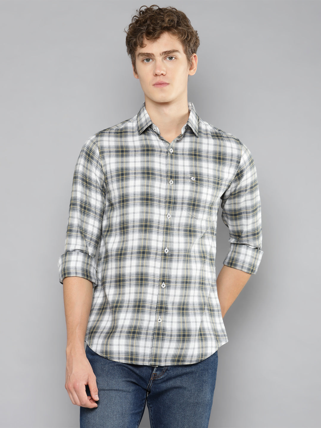 Allen Cooper Pure Cotton Shirts For men