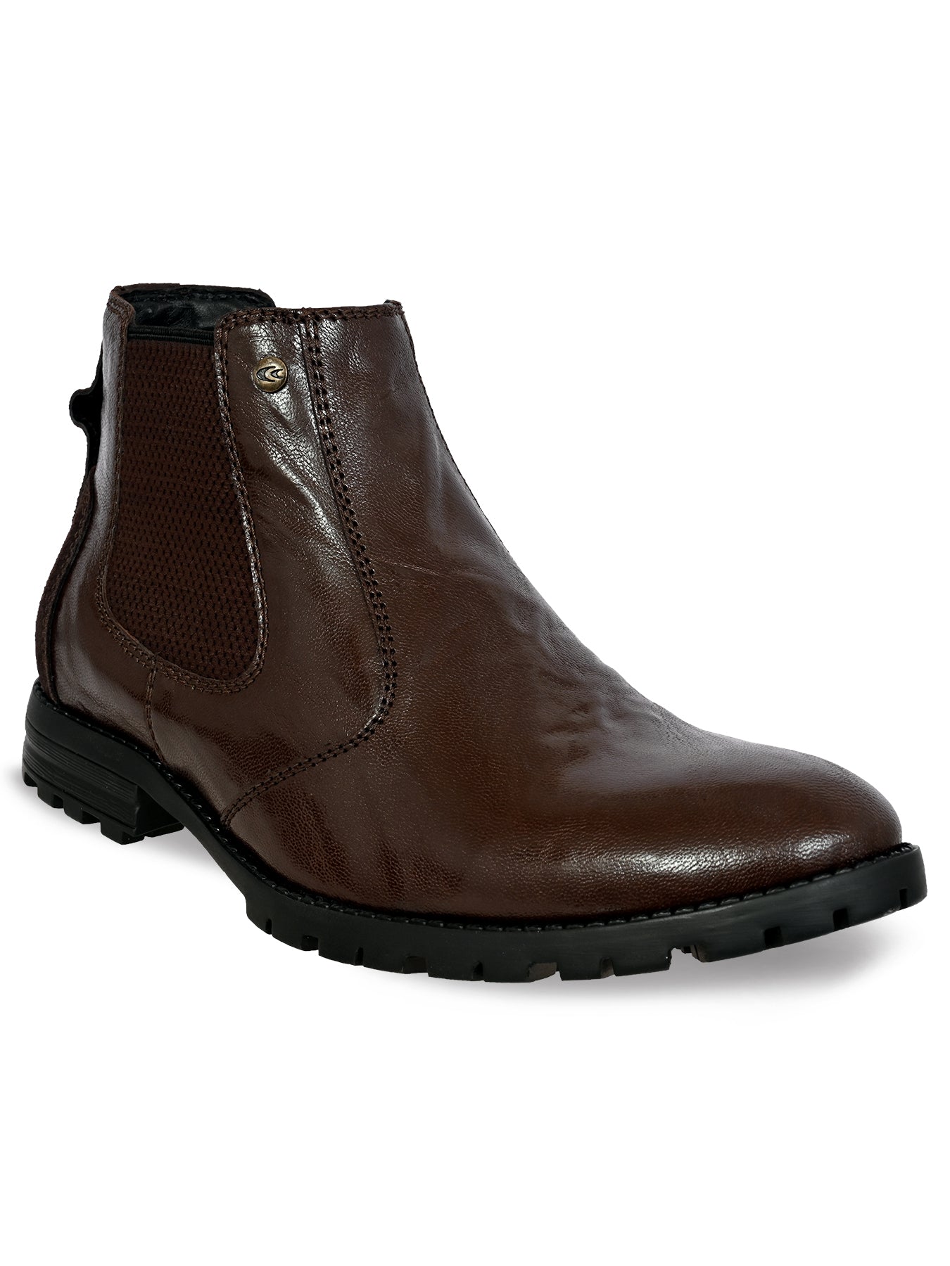 Allen Cooper Genuine Leather Boots For Men(908)