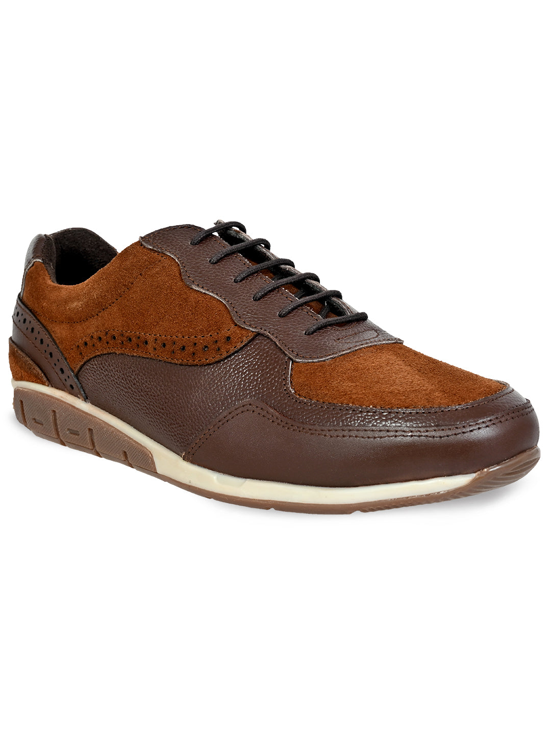 Allen Cooper Men's Genuine Leather Comfortable Formal Shoes with Memory Foam