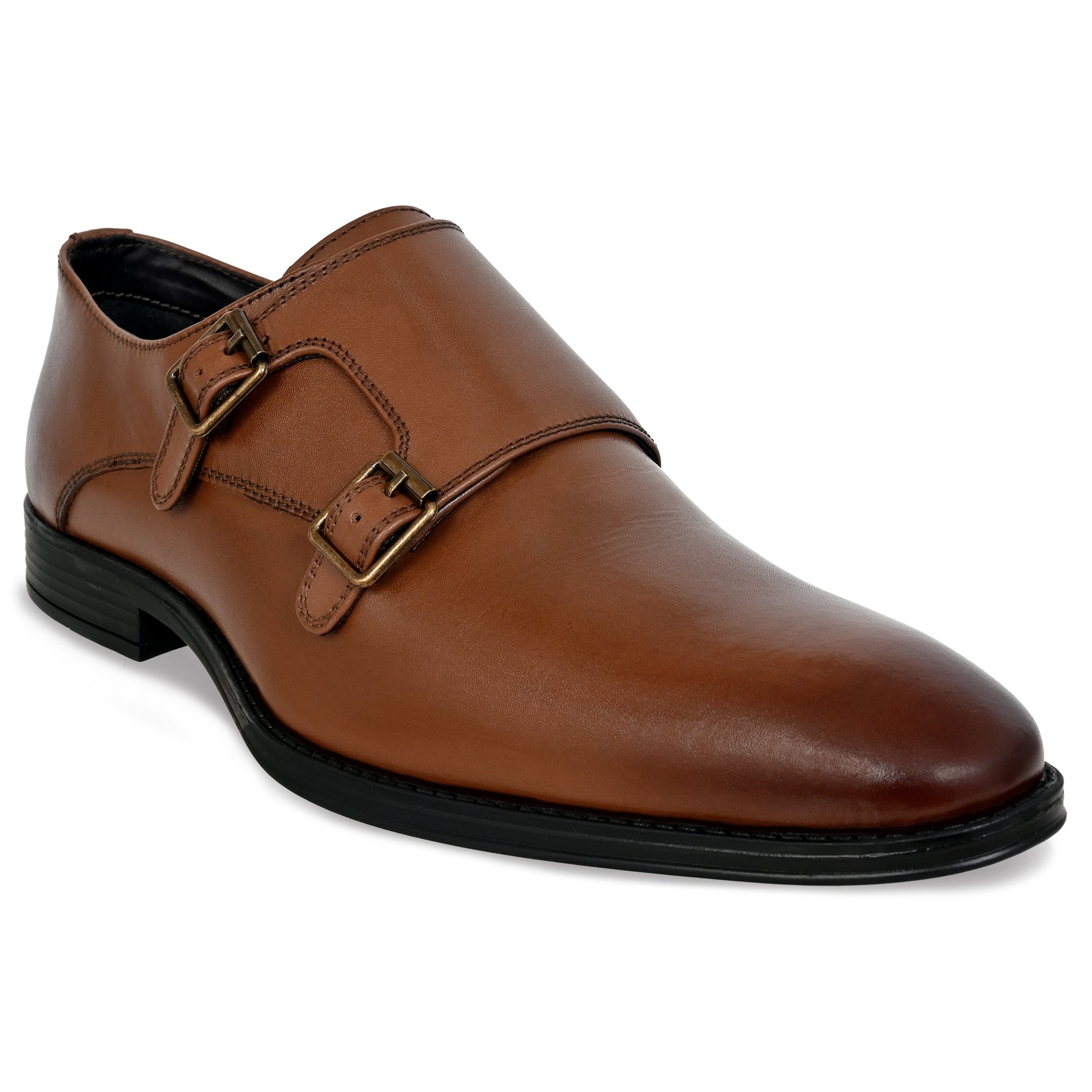 Allen Cooper Men's Genuine Leather Comfortable Formal Shoes with Memory Foam