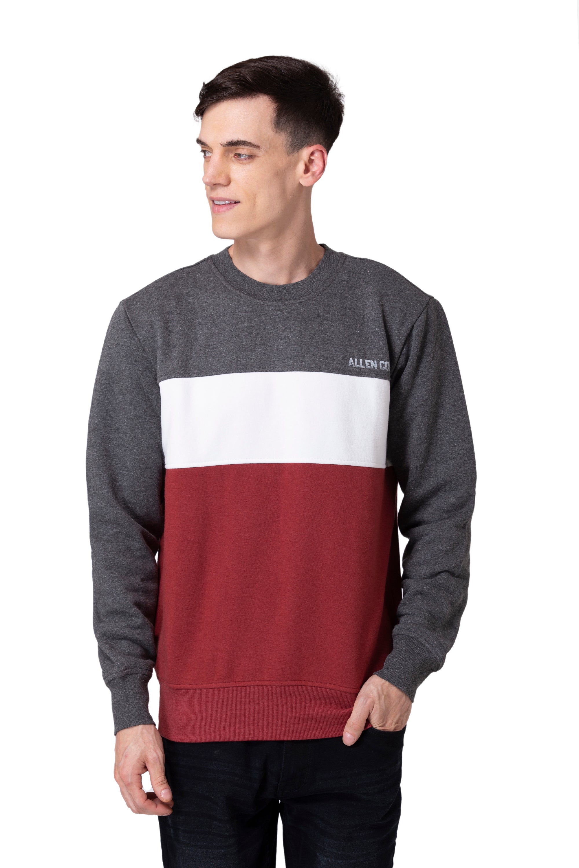 Allen Cooper Pure Cotton Sweatshirts For Men