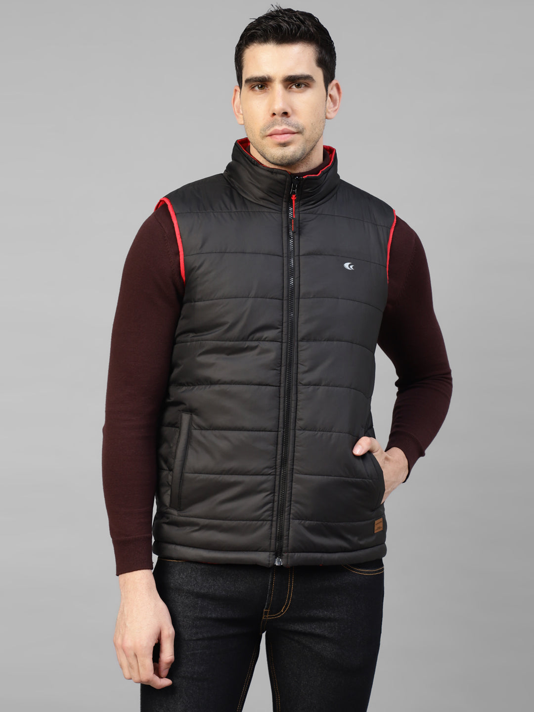 Allen Cooper Pure cotton Reversible Jackets for Men