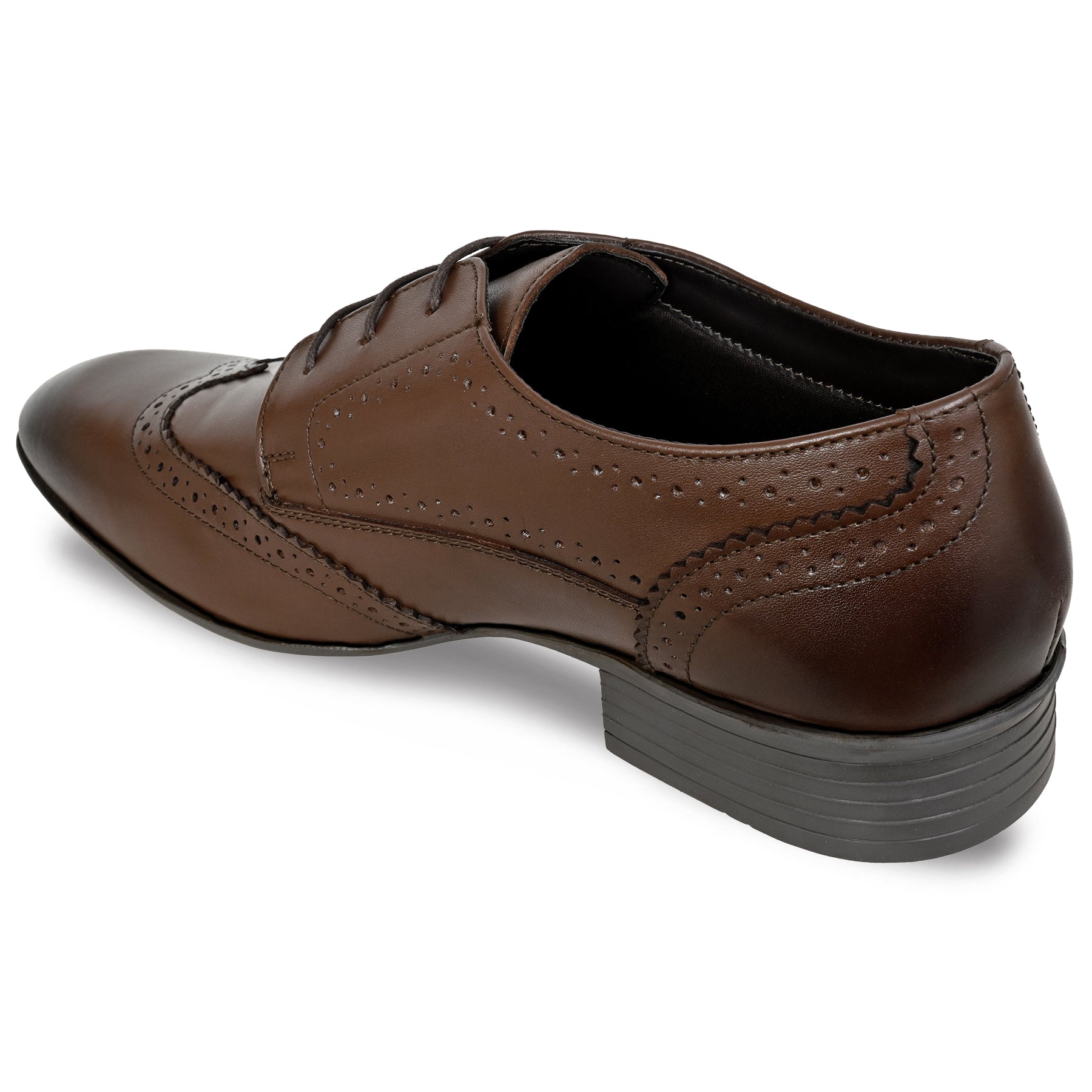 Allen Cooper Men's Genuine Leather Comfortable Formal Shoes with Memory Foam