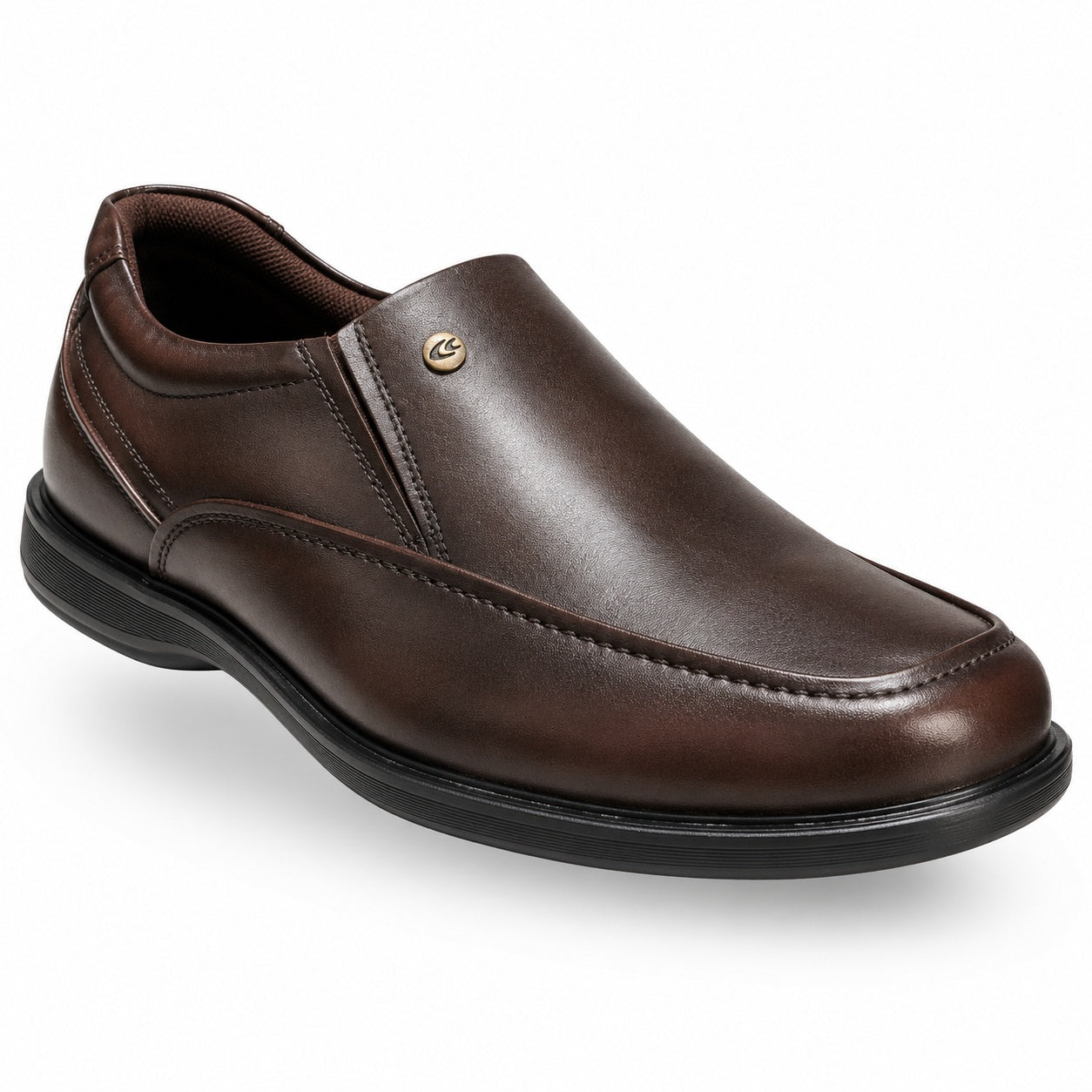 Allen Cooper Men's Genuine Leather Comfortable Formal Shoes with Memory Foam
