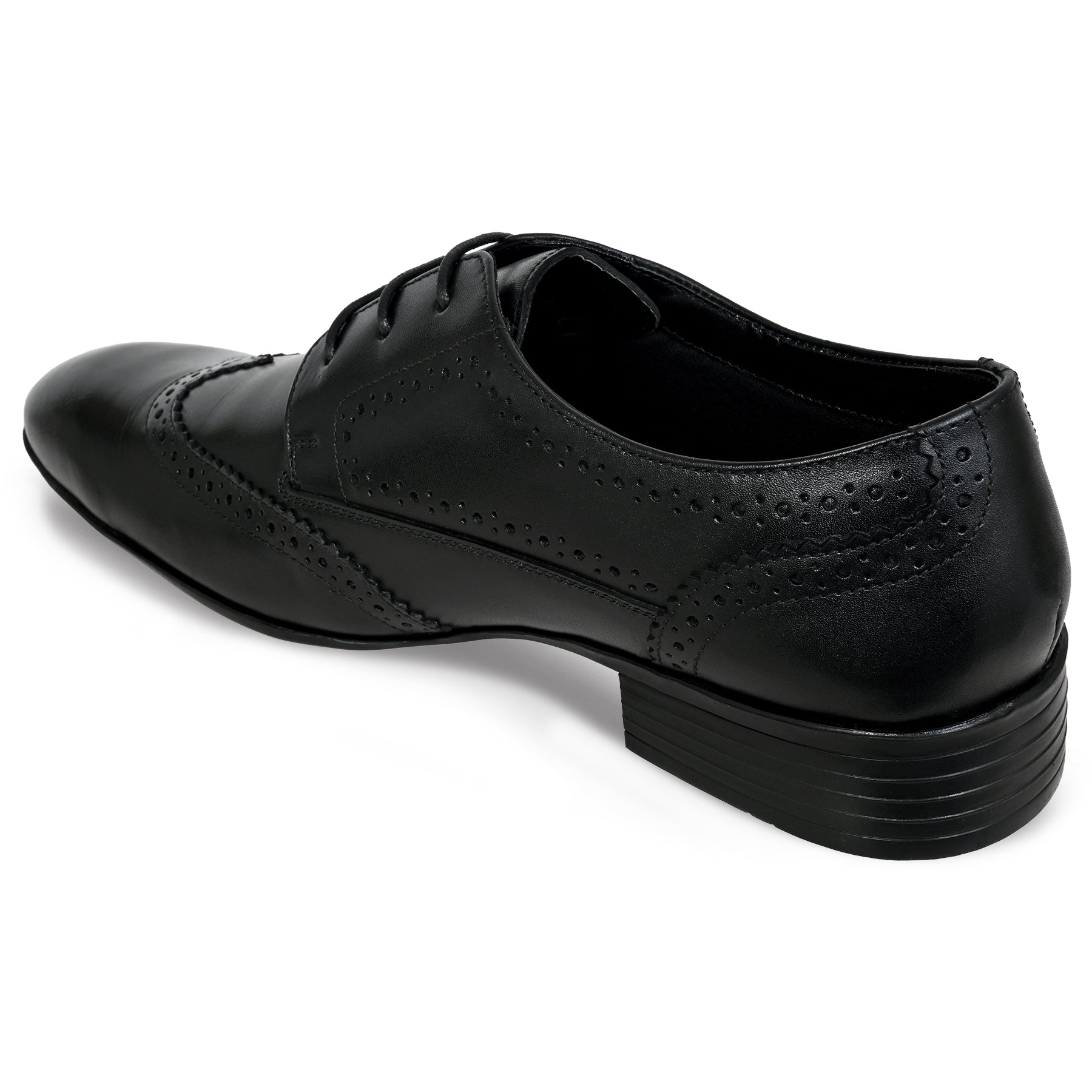 Allen Cooper Men's Genuine Leather Comfortable Formal Shoes with Memory Foam