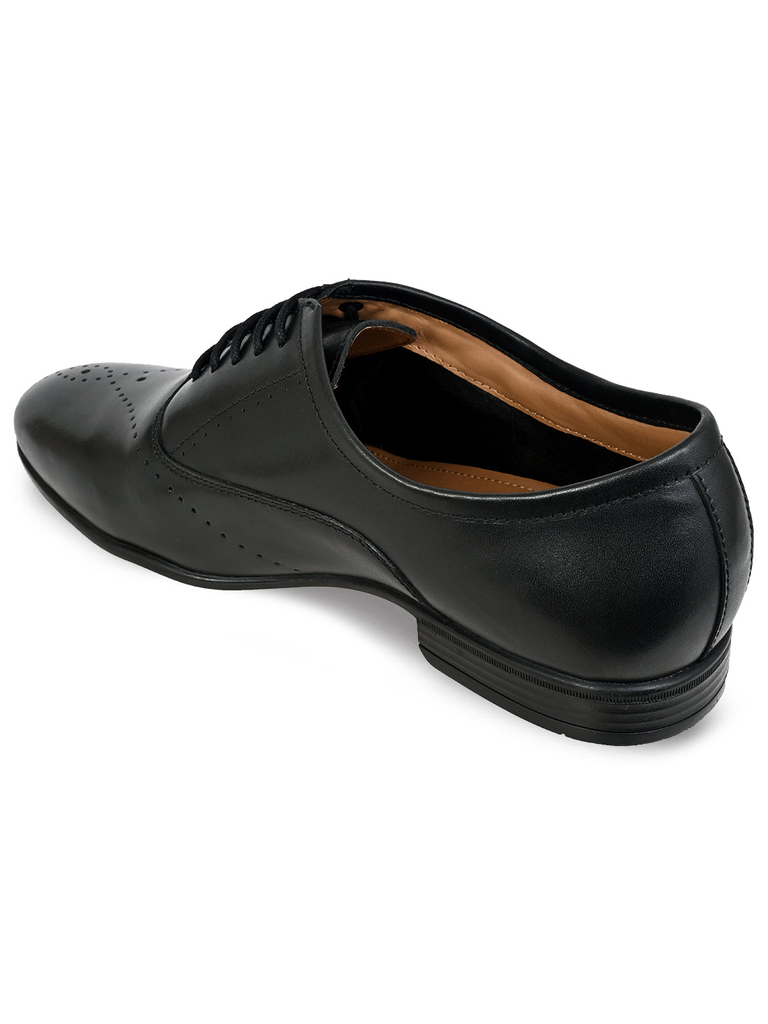 Allen Cooper Men's Genuine Leather Comfortable Formal Shoes with Memory Foam