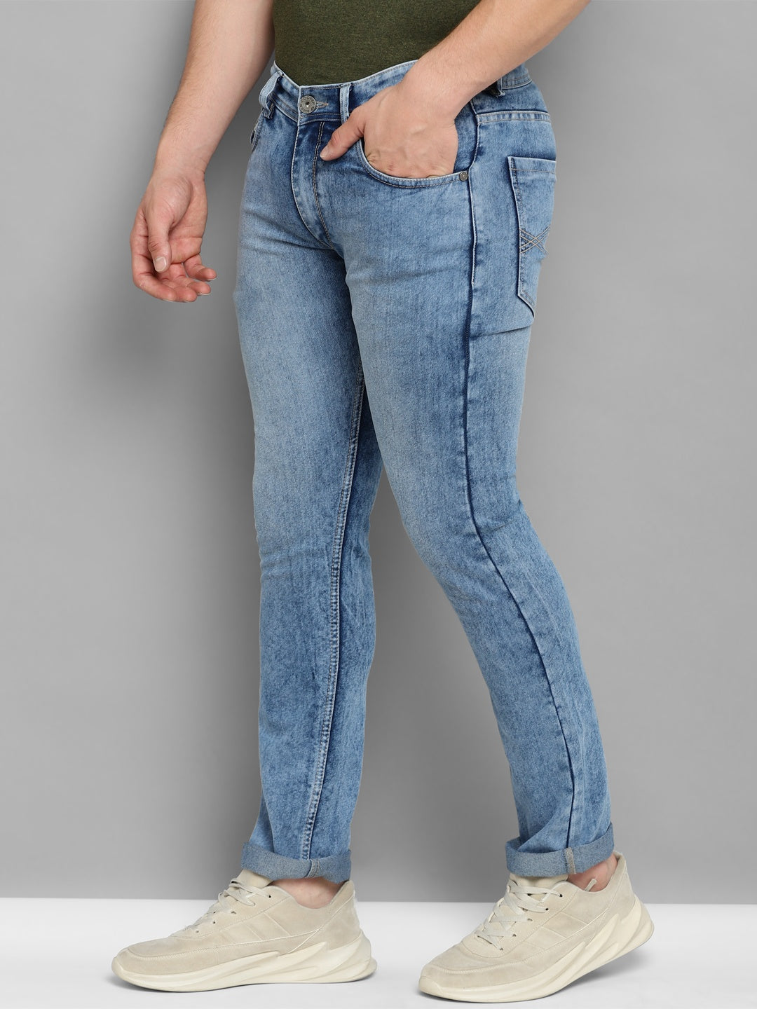 Allen Cooper Denim Jeans For Men