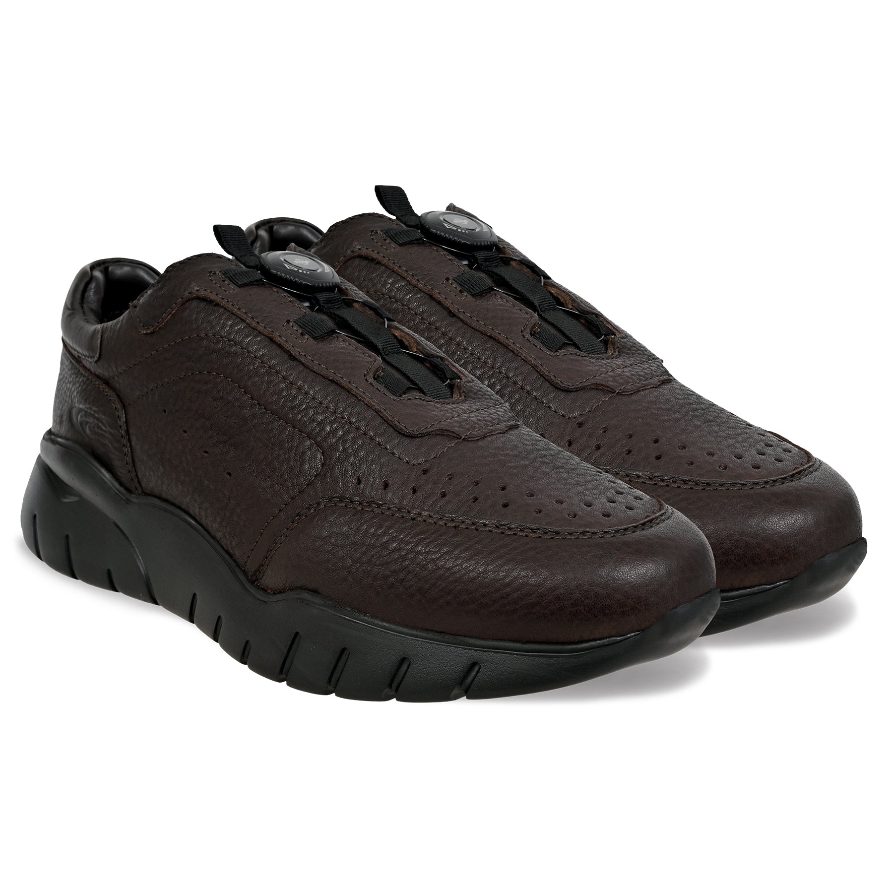 Allen Cooper Men's Trekking, Outdoor Shoes with Memory Foam