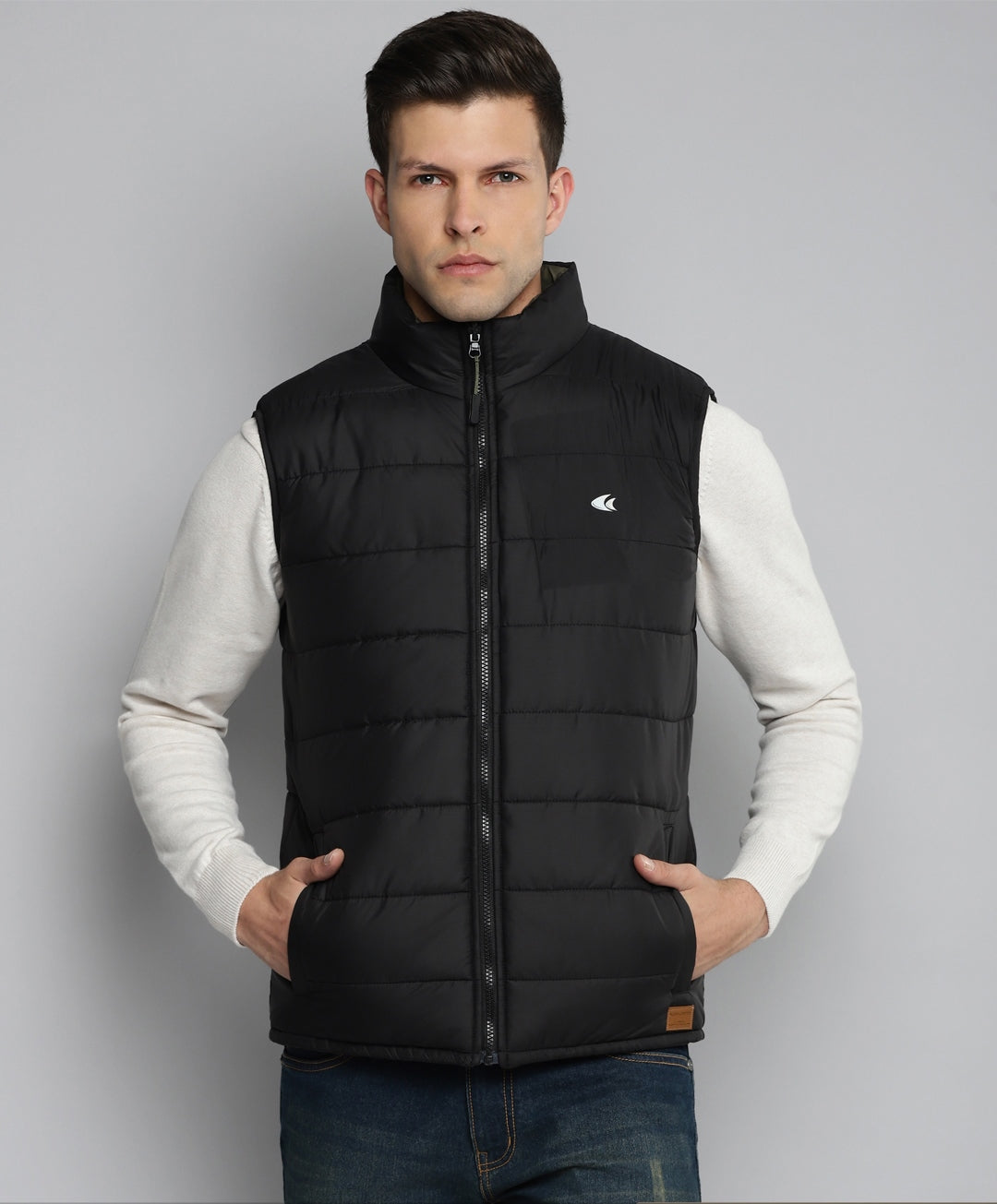 Allen Cooper Pure cotton Reversible Jackets for Men