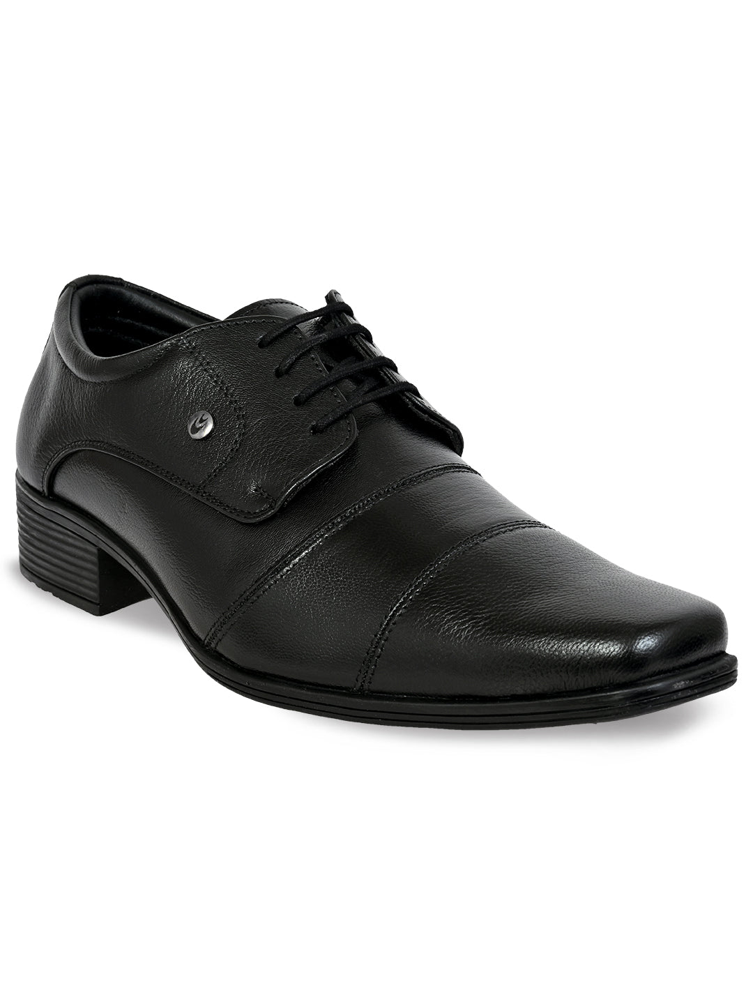 Allen Cooper Men's Genuine Leather Comfortable Formal Shoes with Memory Foam