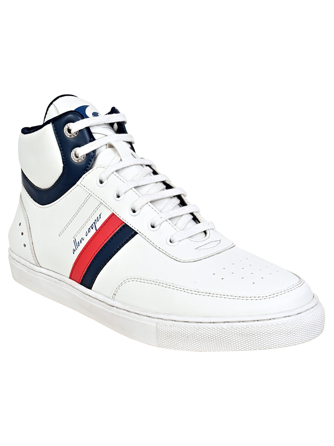 Allen Cooper PU Sneakers Casual Shoes For Men