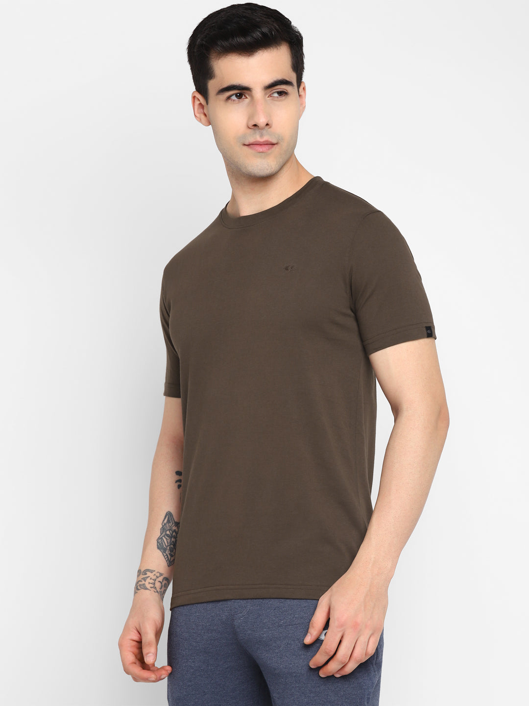 Allen Cooper Round Neck Tshirts For Men