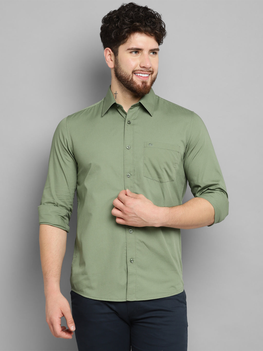 Allen Cooper Pure Cotton Shirts For men