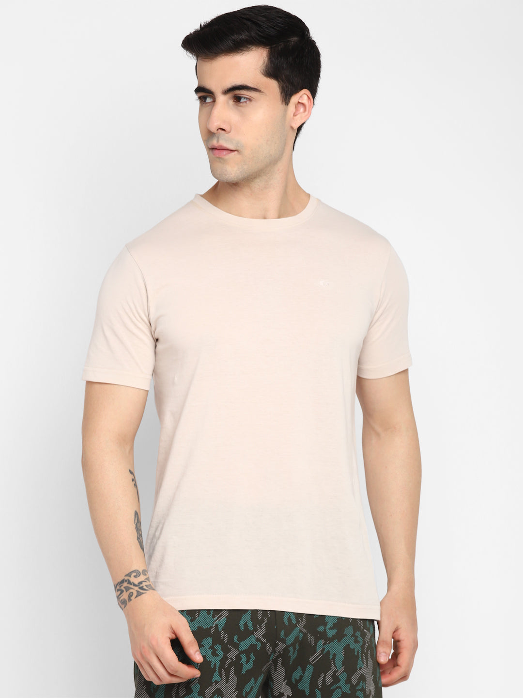 Allen Cooper Round Neck Tshirts For Men