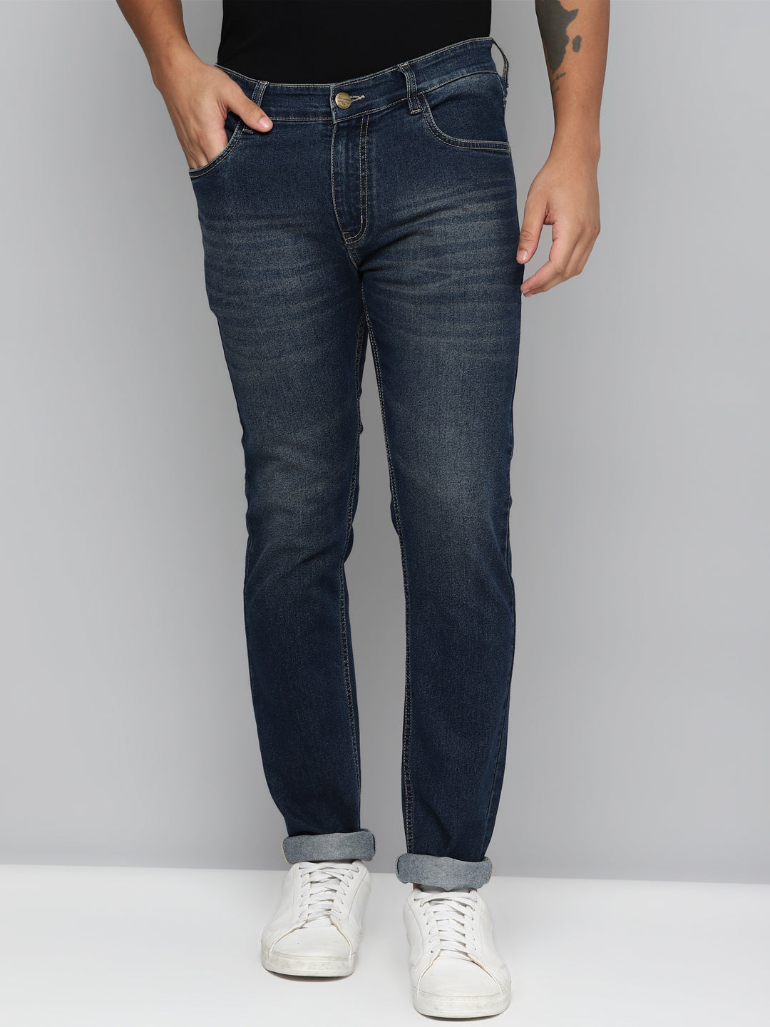 Allen Cooper Denim Jeans For Men