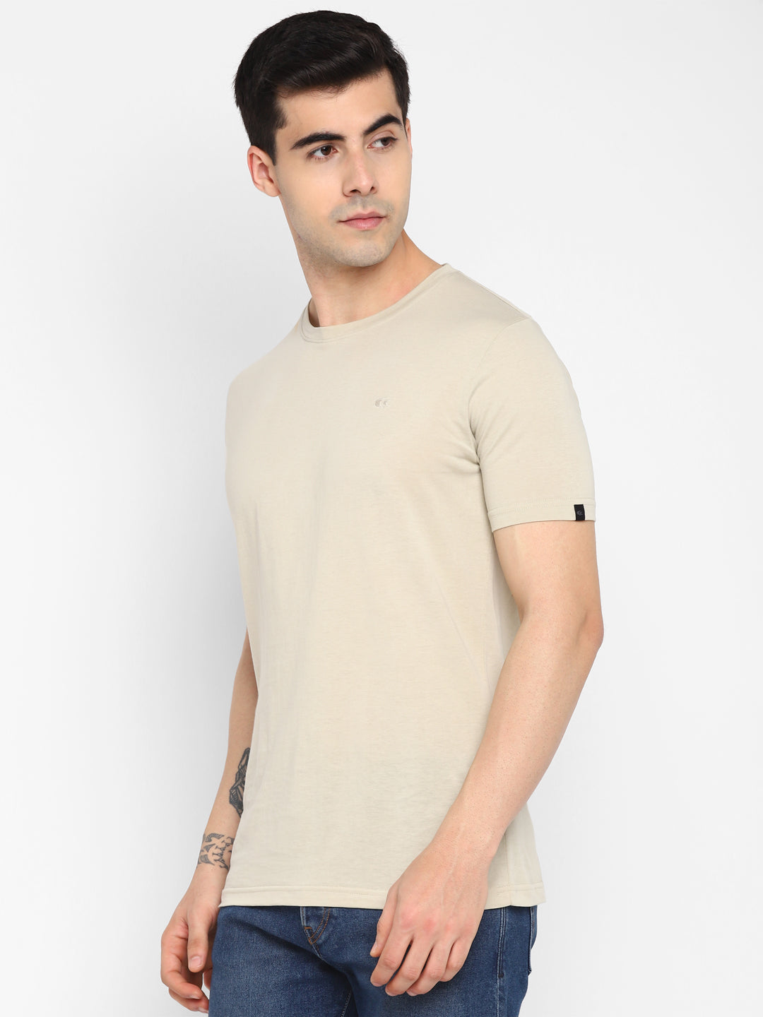 Allen Cooper Round Neck Tshirts For Men