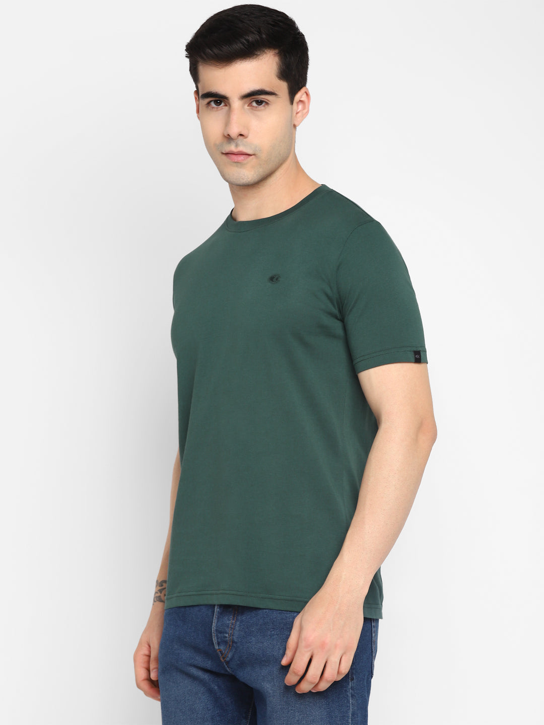 Allen Cooper Round Neck Tshirts For Men