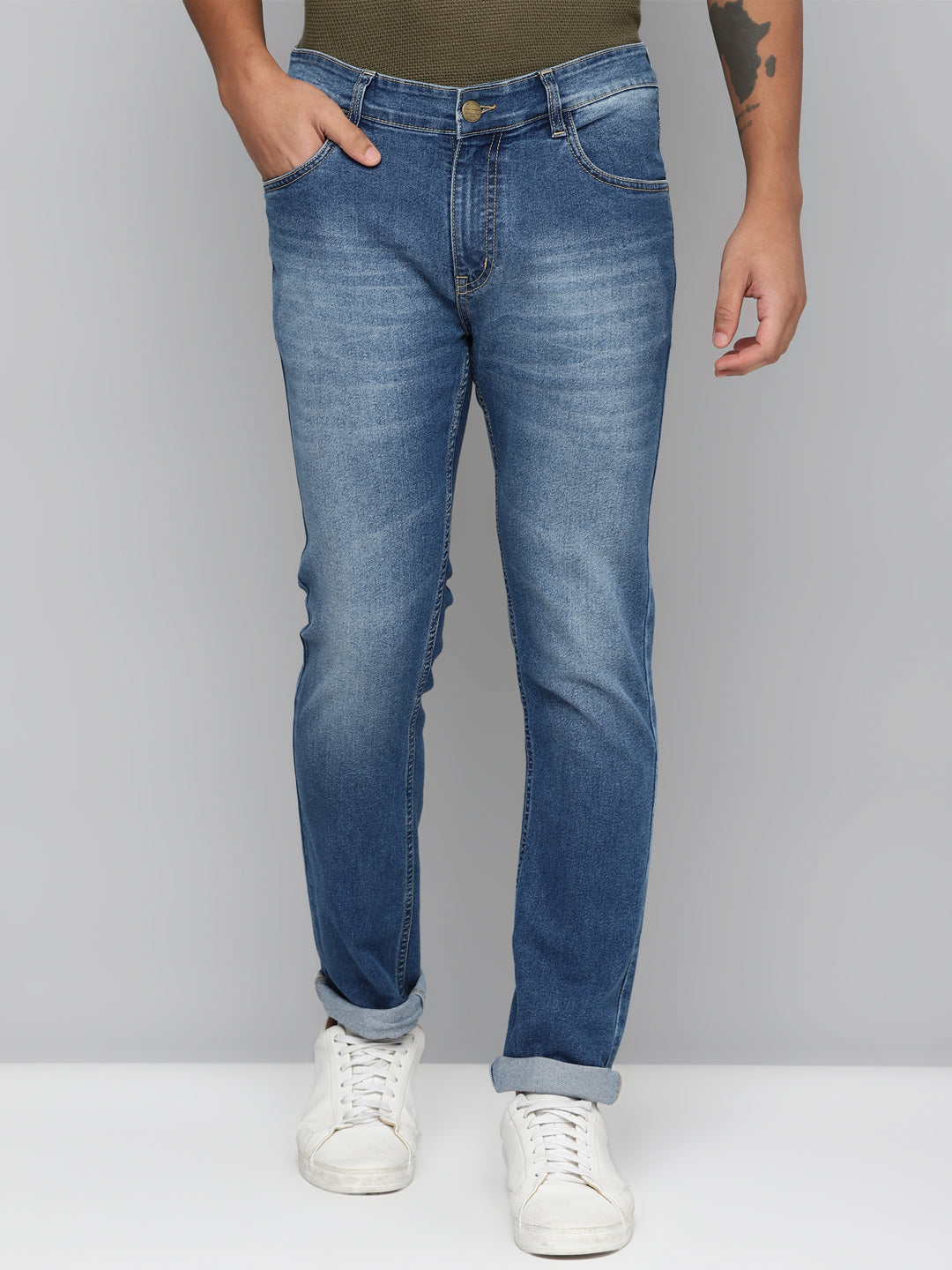 Allen Cooper Denim Jeans For Men