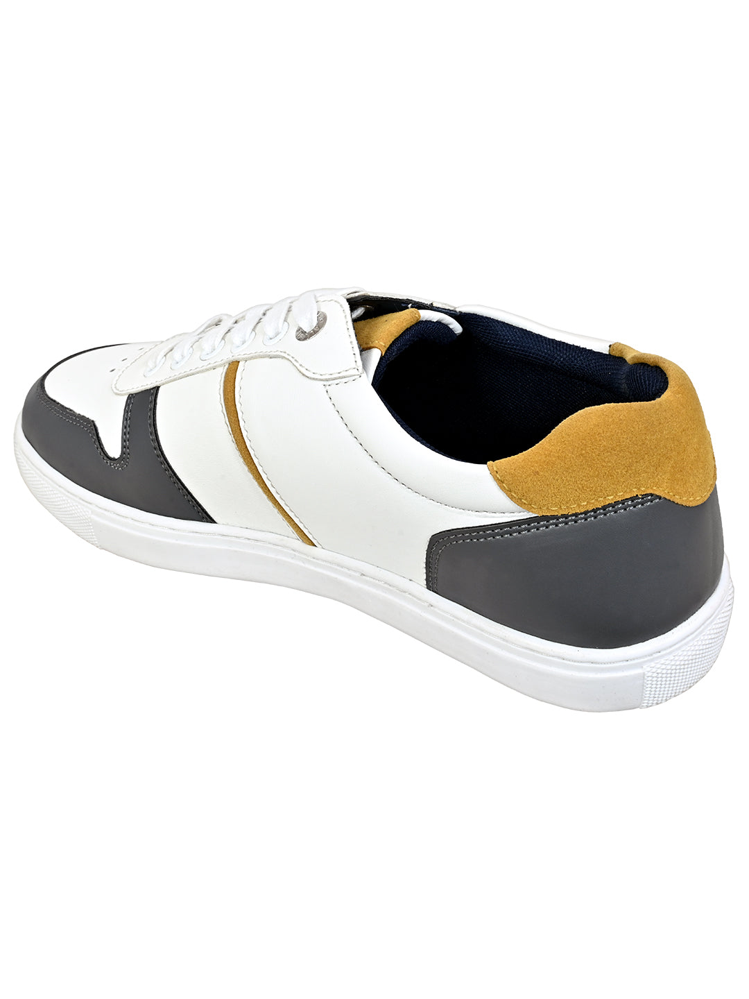 Allen Cooper PU Sneakers Casual Shoes For Men