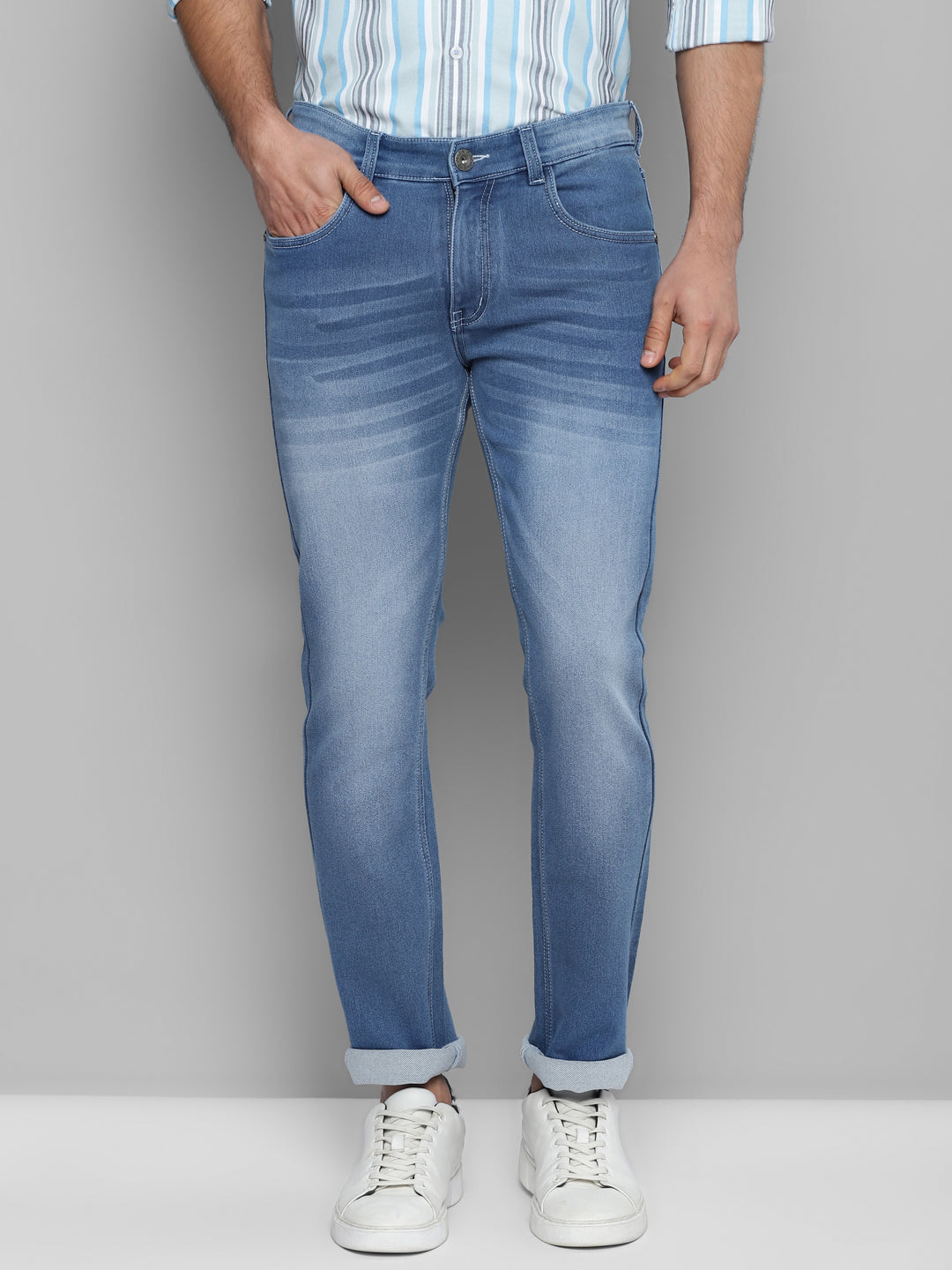 Allen Cooper Denim Jeans For Men