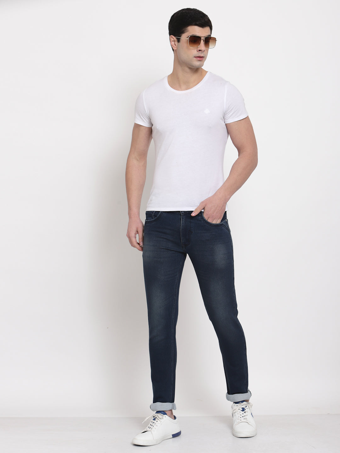 Allen Cooper Denim Jeans For Men