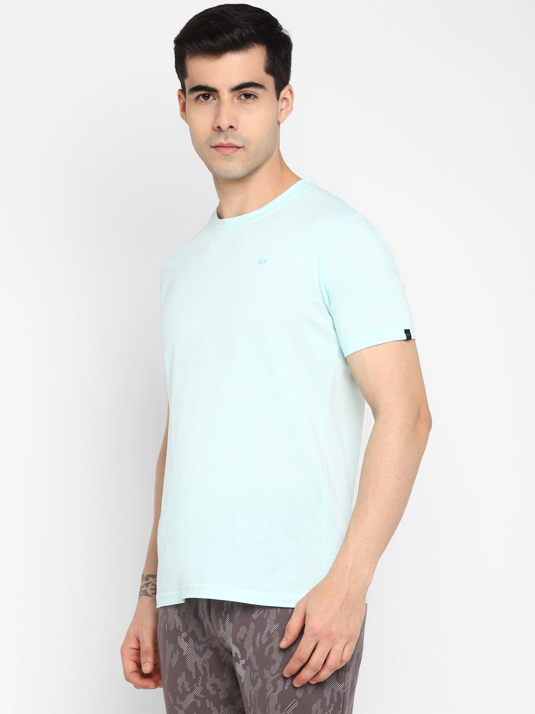 Allen Cooper Round Neck Tshirts For Men