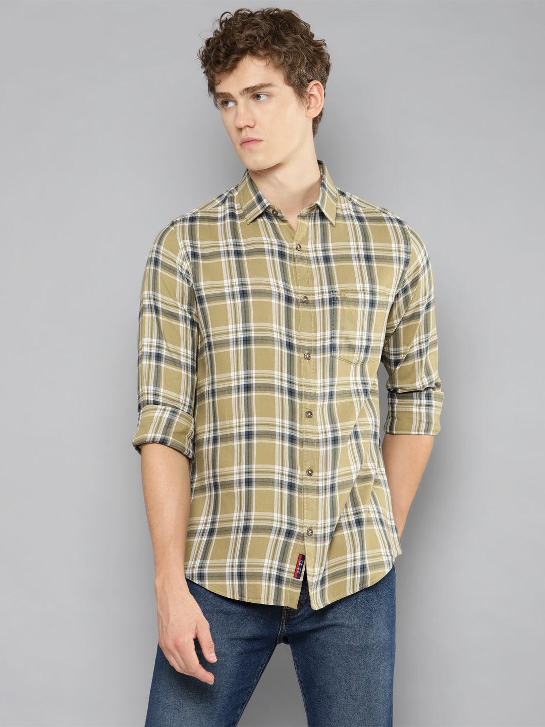 Allen Cooper Pure Cotton Shirts For men