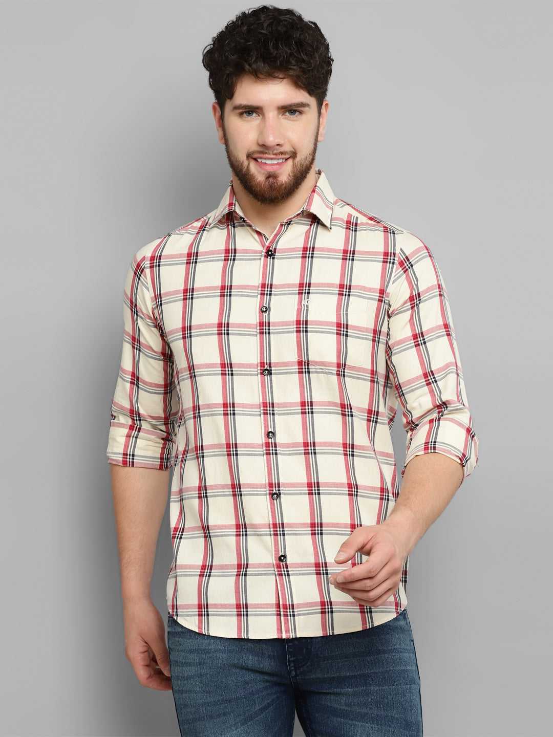 Allen Cooper Pure Cotton Shirts For men