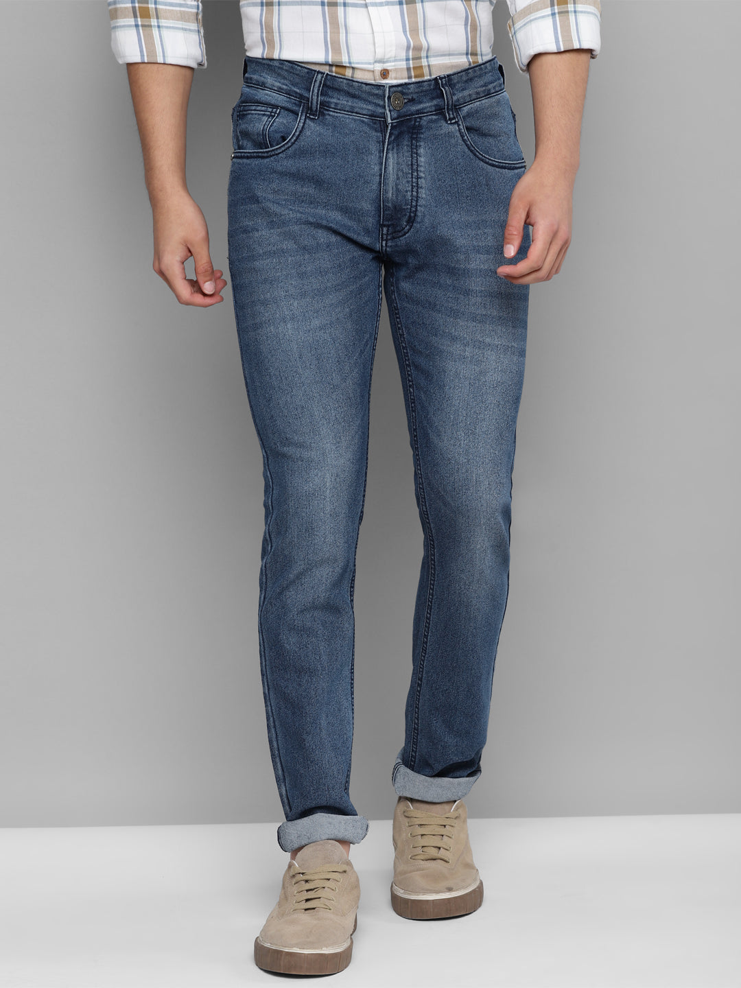 Allen Cooper Denim Jeans For Men