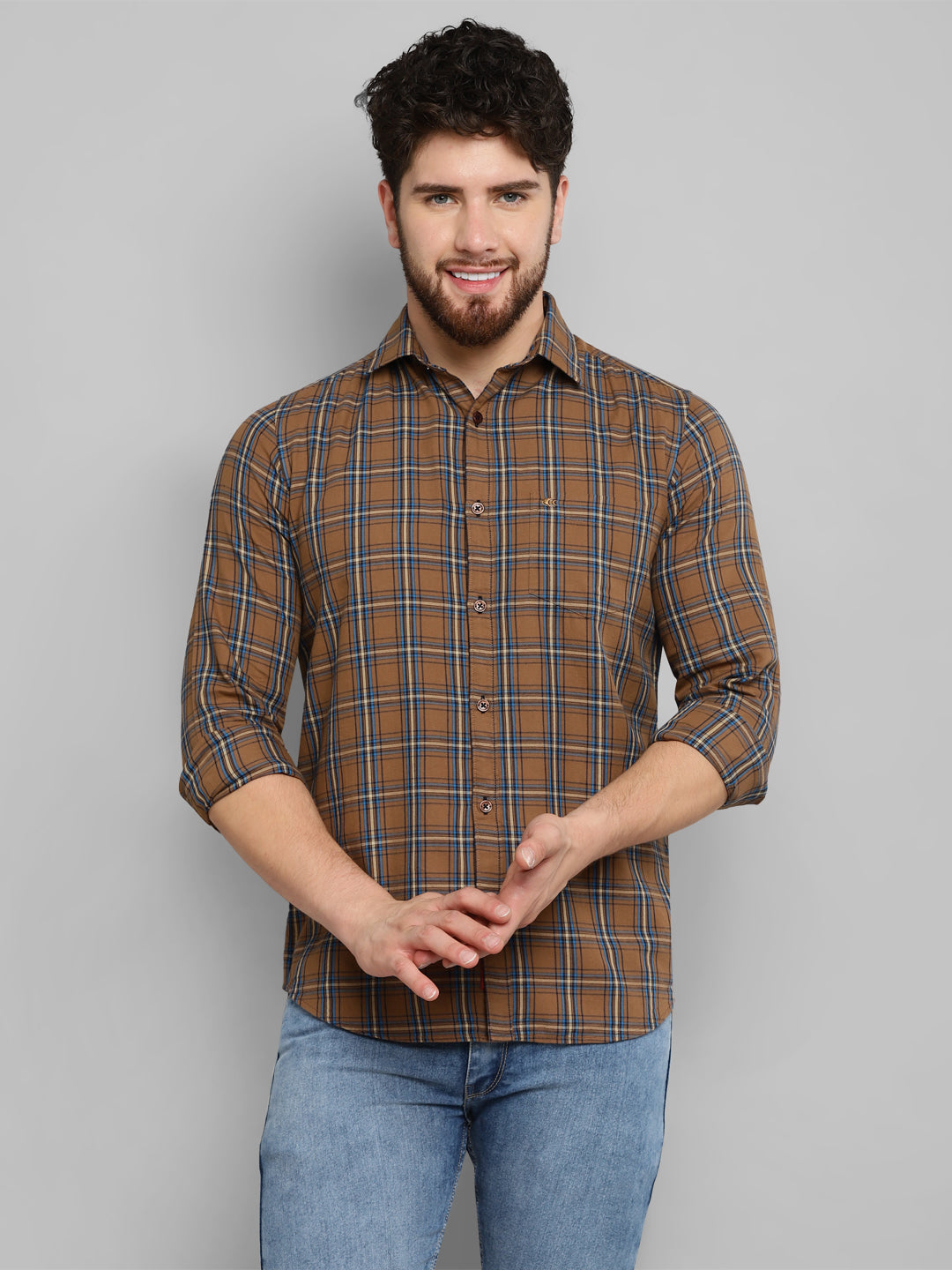 Allen Cooper Pure Cotton Shirts For men