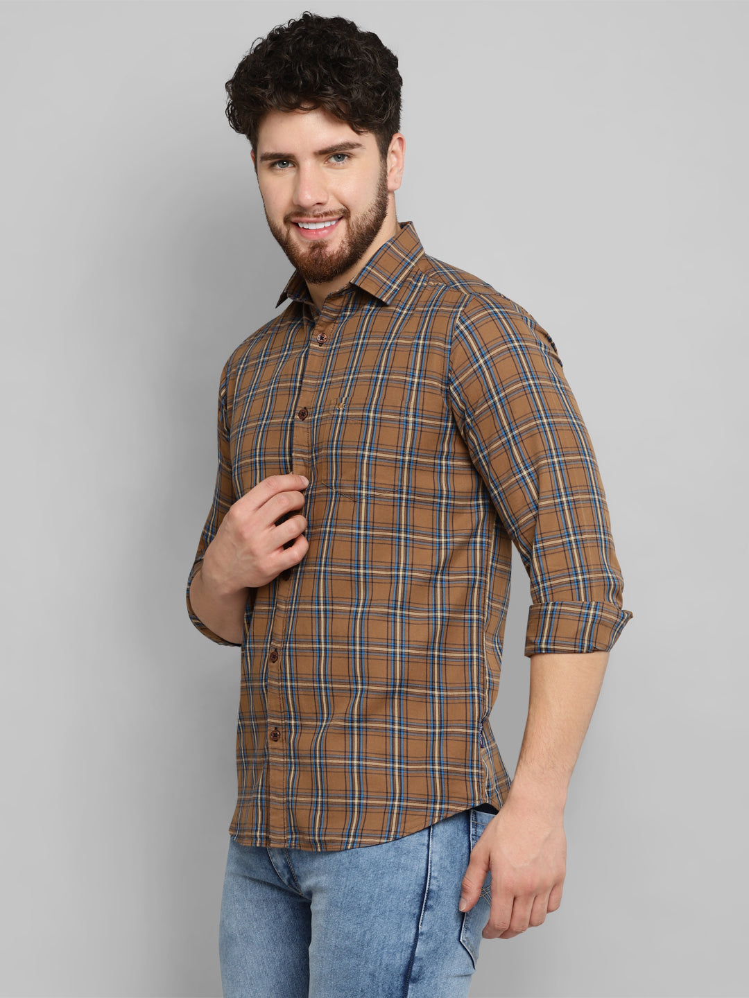 Allen Cooper Pure Cotton Shirts For men