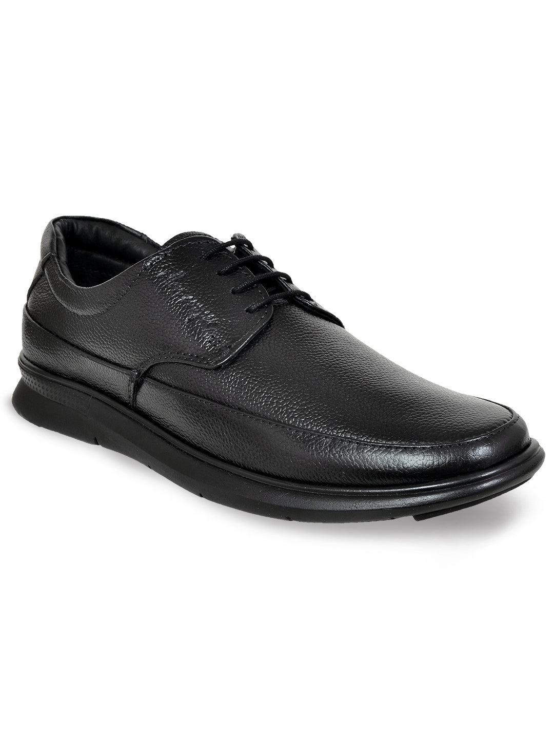 Allen Cooper Men's Genuine Leather Comfortable Formal Shoes with Memory Foam