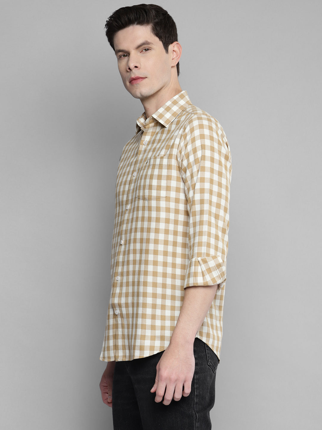 Allen Cooper Pure Cotton Shirts For men