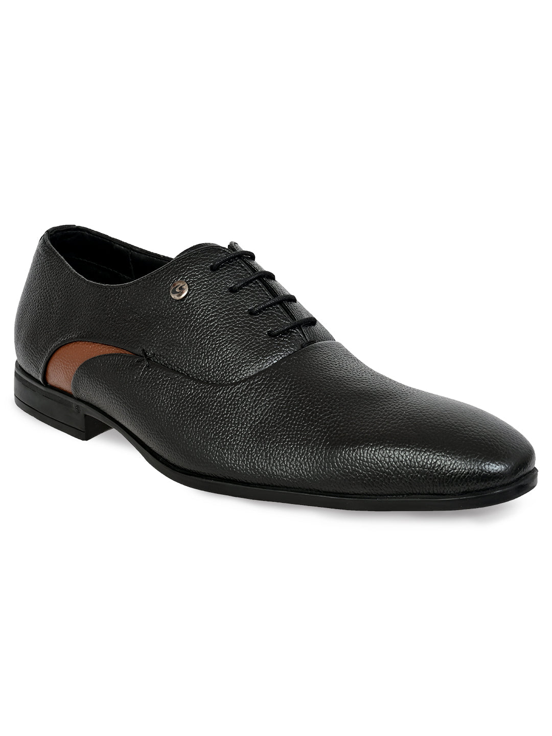 Allen Cooper Men's Genuine Leather Comfortable Formal Shoes with Memory Foam