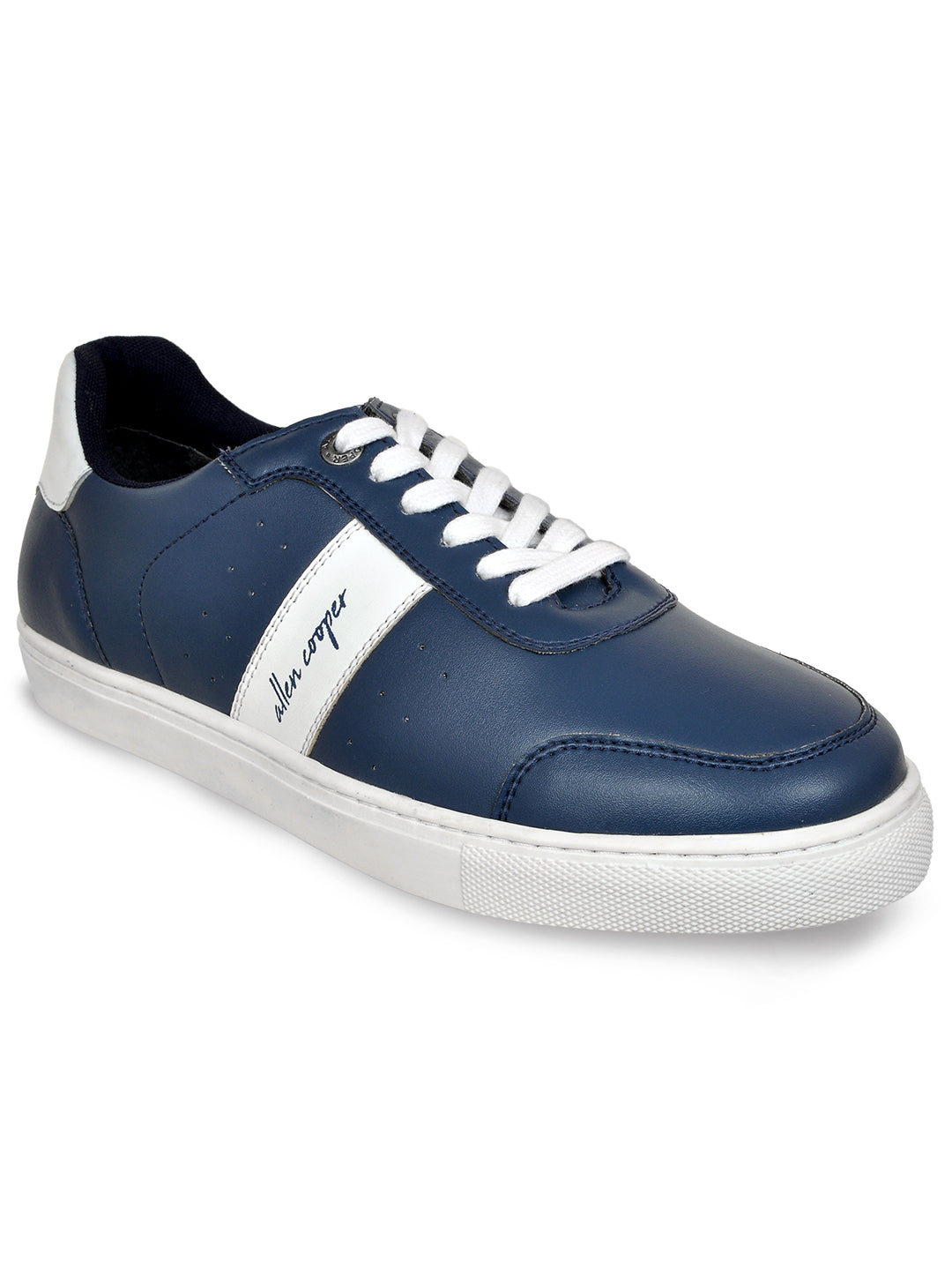 Allen Cooper PU Sneakers Casual Shoes For Men