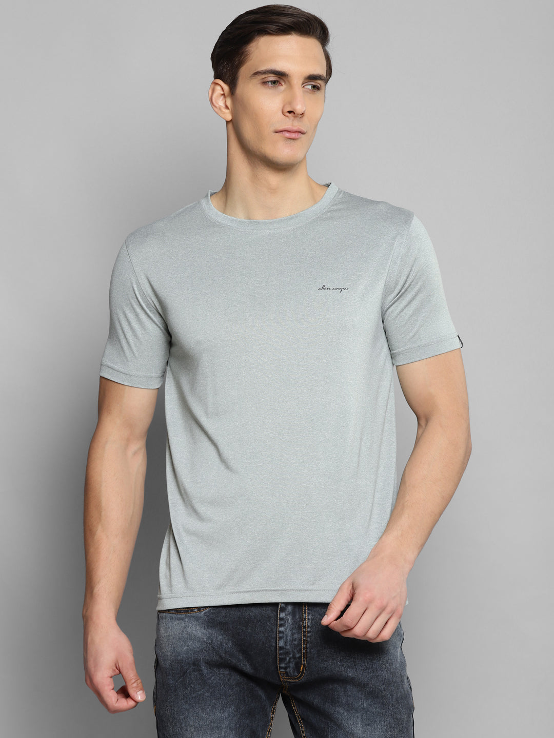 Allen Cooper Round Neck Tshirts For Men