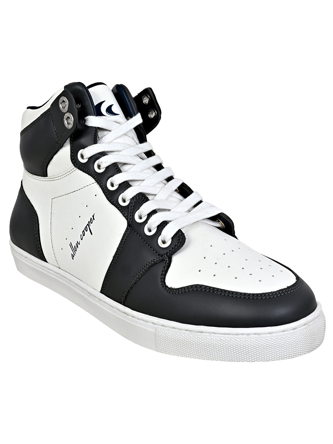 Allen Cooper PU Sneakers Casual Shoes For Men